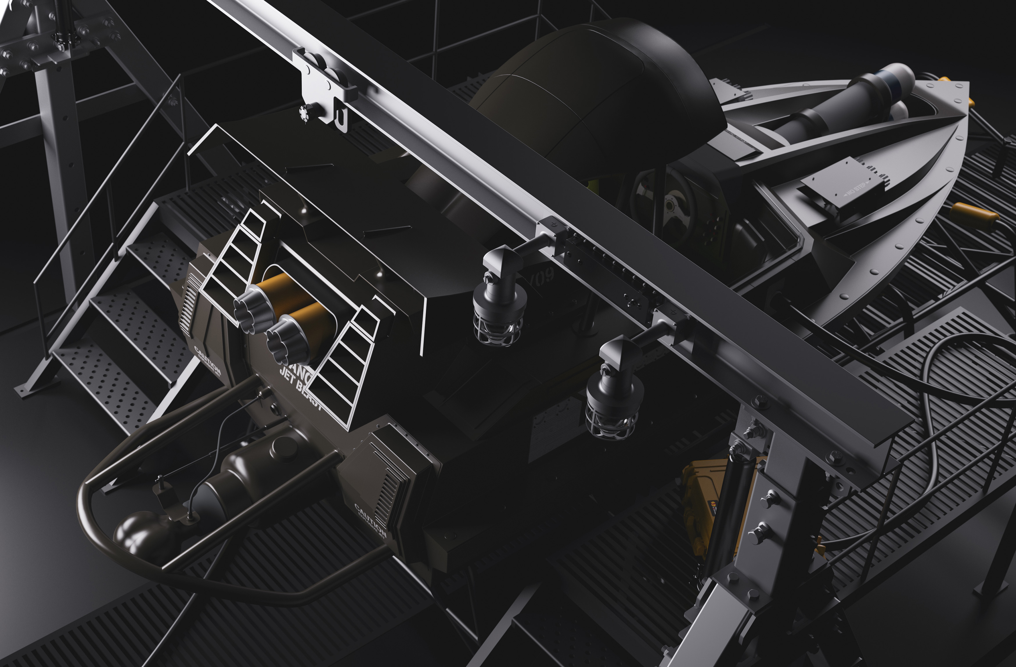 James Bond, 007 Qboat from The world is not enough.